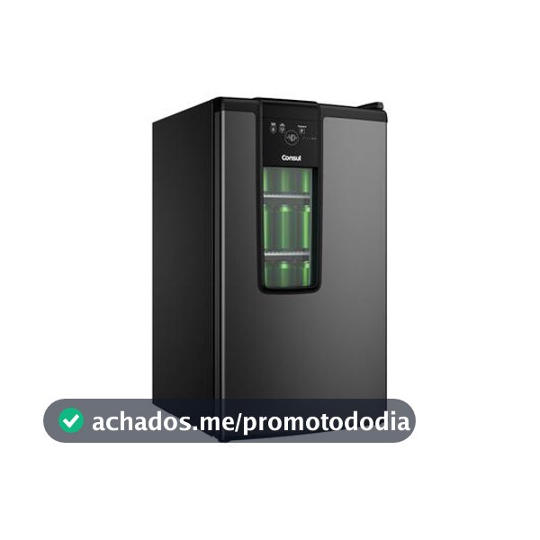 Cervejeira Consul CZD12MT Vertical Titanium 83L Frost Free - Cervejeira Residencial