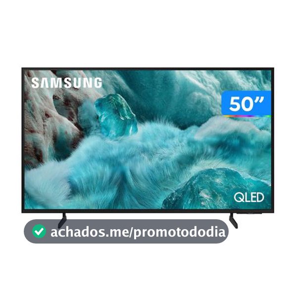 Smart TV 50" Samsung Ultra 4K QLED QN50Q7FAAGXZD Tizen Q4 AI 3 HDMI