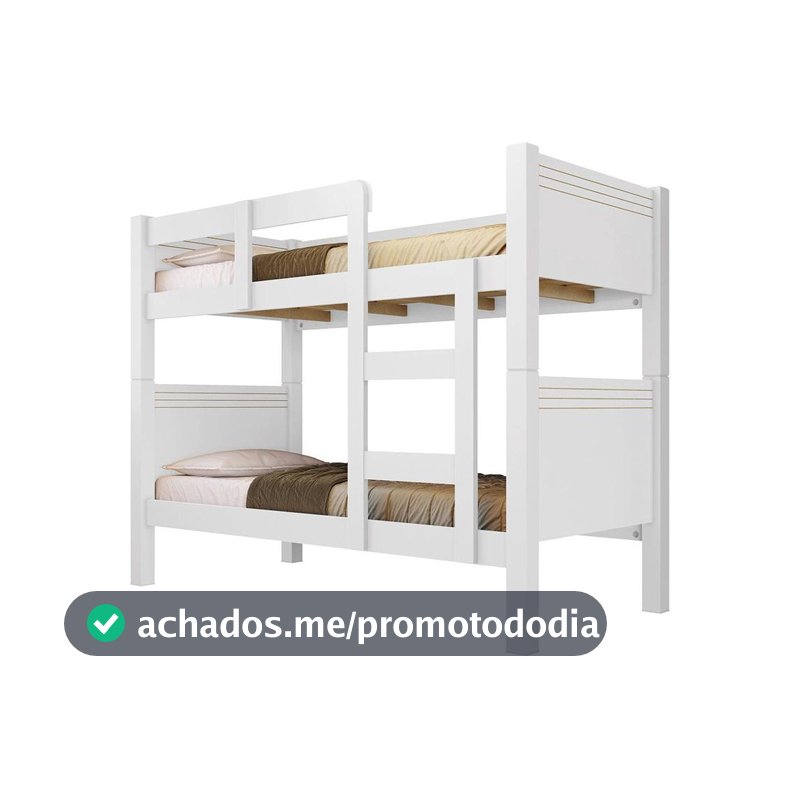 Beliche em MDF e MDP  Conquista Móveis Madri Branco
