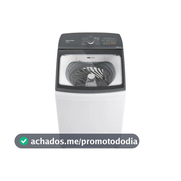Lavadora de Roupas Brastemp 15kg Cesto Inox
