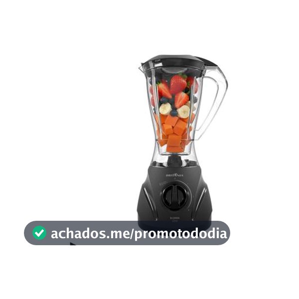 Liquidificador Britânia BLQ900A Plástico 600W 2,1L Preto