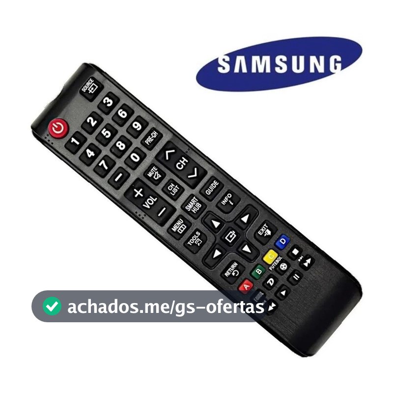 Controle Remoto Compatível Smart TV Samsung BN5901199F Vários Modelos FBG_7036