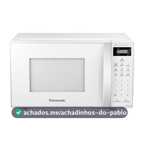 Micro-ondas Panasonic 21L NN-ST25L Branco