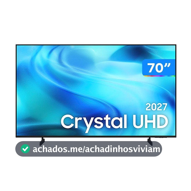 Smart TV 70" Samsung 4K UHD LED UN70U8000HGXZD One UI Tizen 2027
