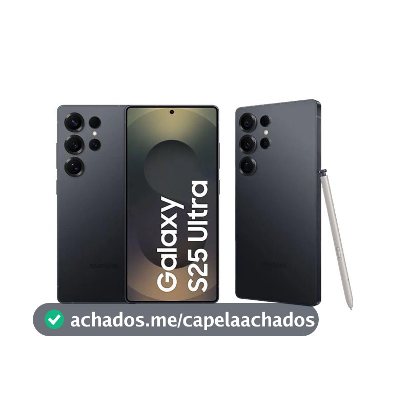 Celular Samsung Galaxy S25 Ultra 5G, 512GB, 12GB RAM, Câmera Quádrupla de 200+50+10+50, Tela Grande de 6.9" - Galaxy S25 Ultra - Magazine Axadinhos99