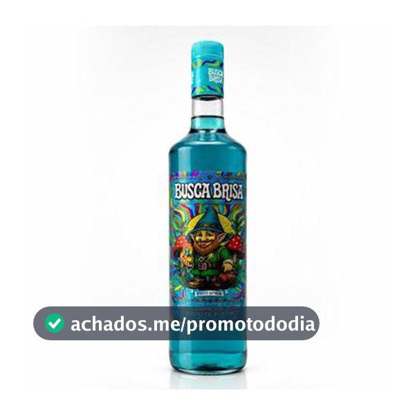 Rum Busca Brisa Psico Spirit 1L Bebida Destilada Para Drinks e Coquetéis