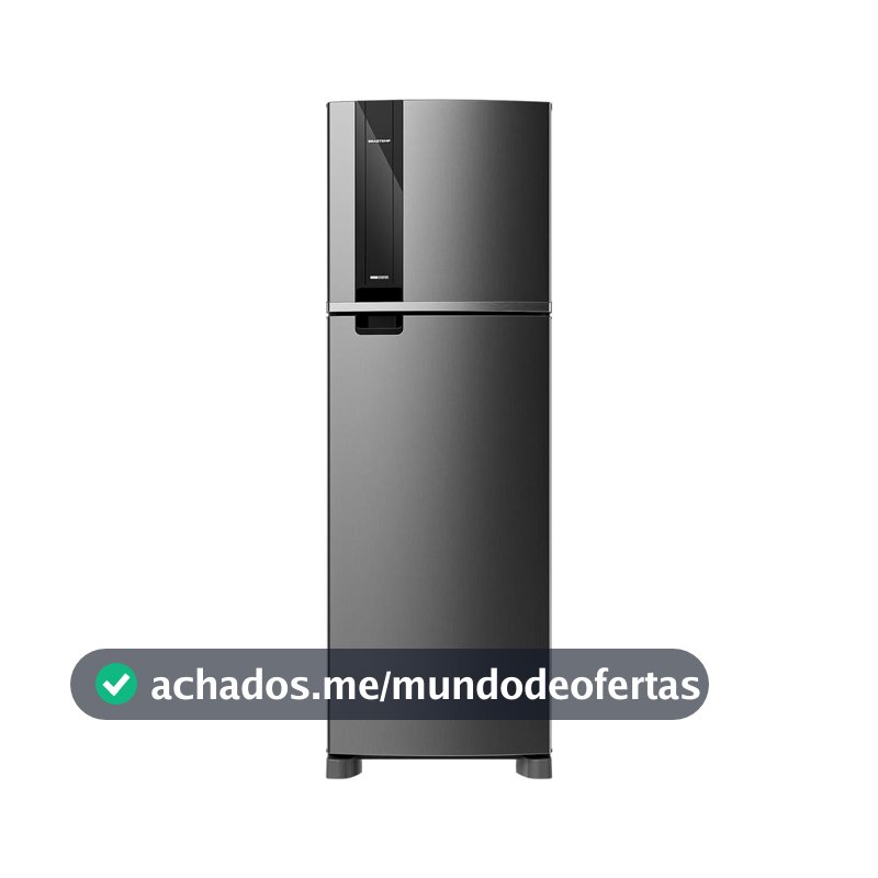 Geladeira Frost Free Duplex 415 Litros cor Inox Brastemp - BRM51MK