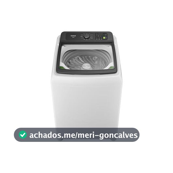 Lavadora de Roupas Consul 16kg Cesto Inox 12 programas Branco CWN16AB - Magazine Luiza