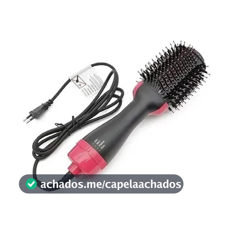 Escova Secadora Secador Profissional Seca Alisa E Modela Cabelo