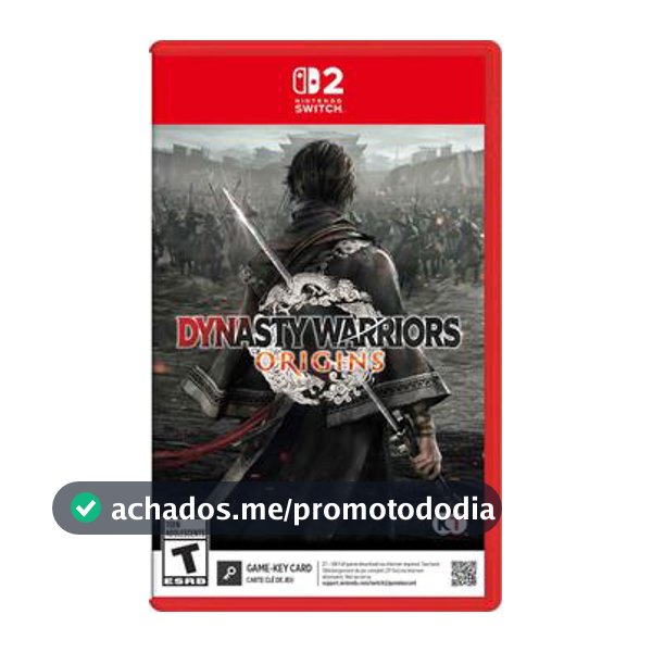 Dynasty Warriors Origins Switch 2 Midia Fisica