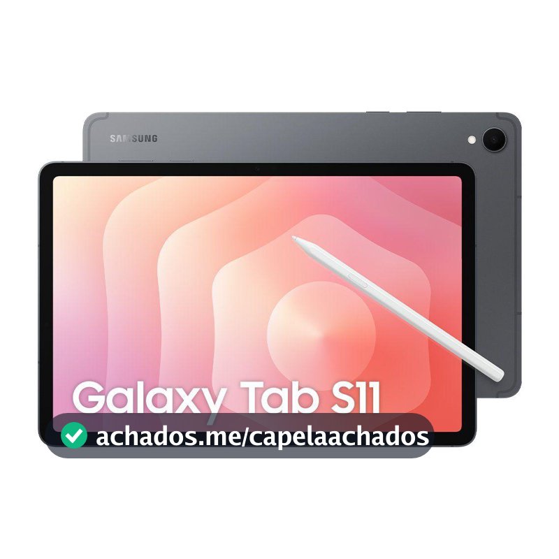 Tablet Samsung Galaxy TAB S11 com Caneta S Pen 12GB RAM 256GB 11" Android Dimensity 9400+ Wi-Fi