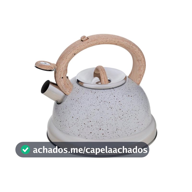 Chaleira Brinox Inox com Apito Vanilla 2,7L Roma