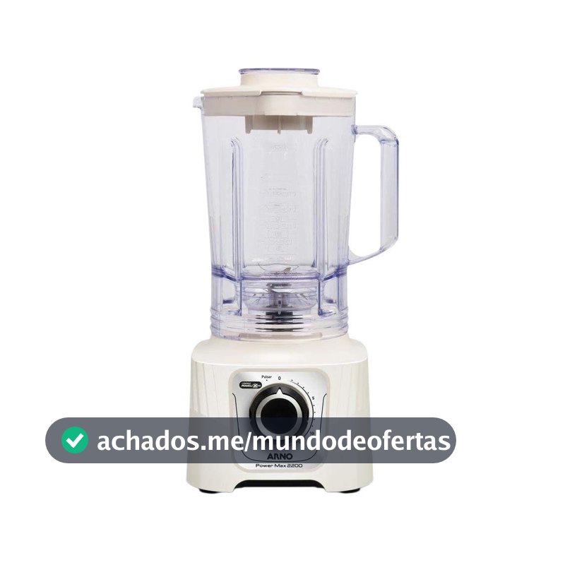 Liquidificador Arno Power Max Marfim Ln64 3,1l 2200w 127v