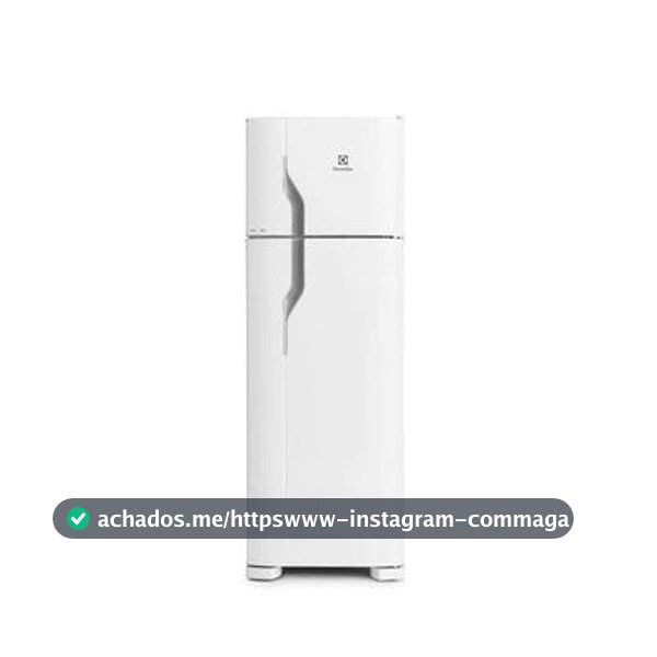 Geladeira Electrolux Cycle Defrost 260L Super Freezer Duplex Branca DC35A