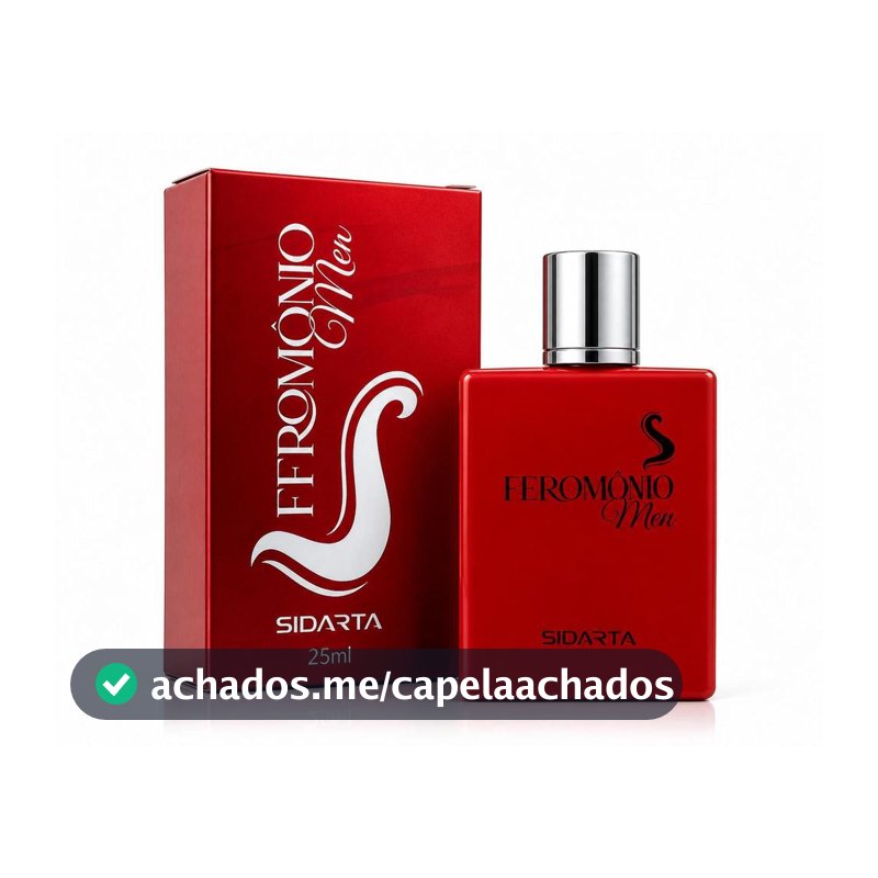 1. Perfume Feromônio MEN BY SIDARTA 100 ORIGINAL Desperte desejo, atraia e conquiste. - Sidarta Cosméticos - Perfume - Magazine Vistore