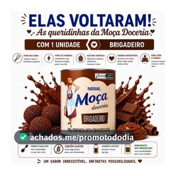 Brigadeiro Nestlé Moça 385g