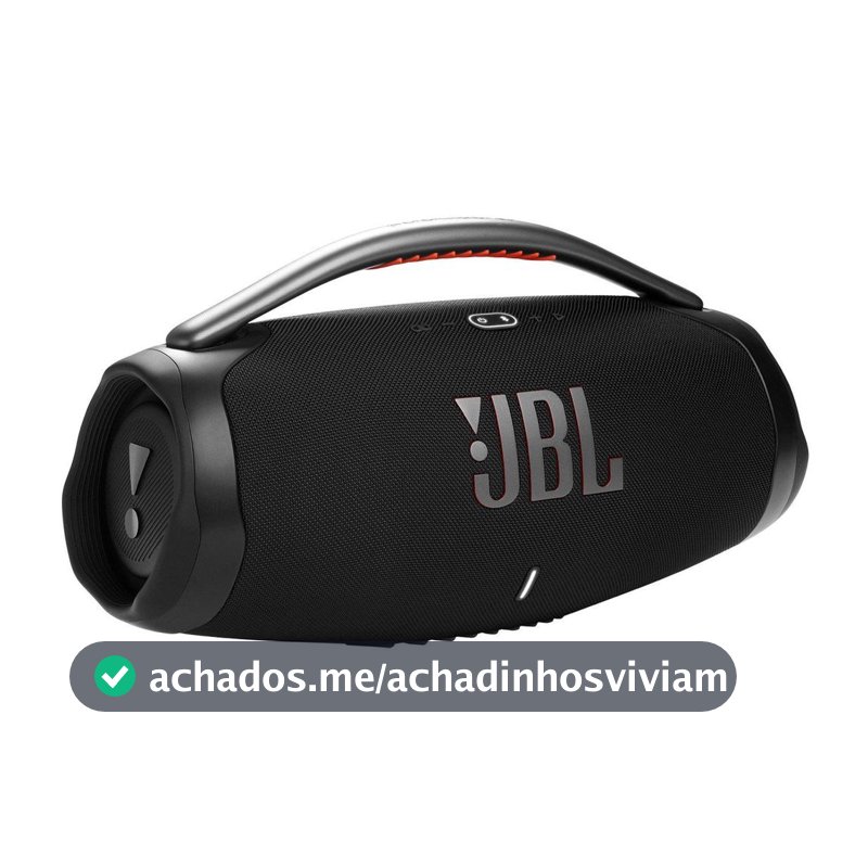 Caixa de Som Bluetooth JBL Boombox 3 Preto
