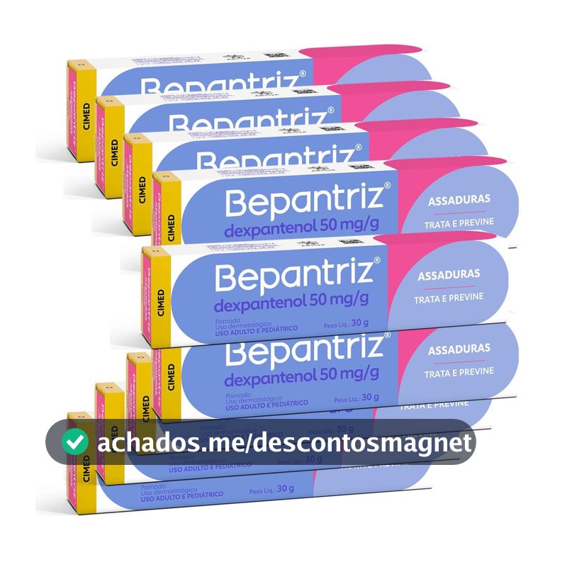 Kit 9 Bepantriz Pomada Assaduras 30g - CIMED - Creme / Pomada para Assadura