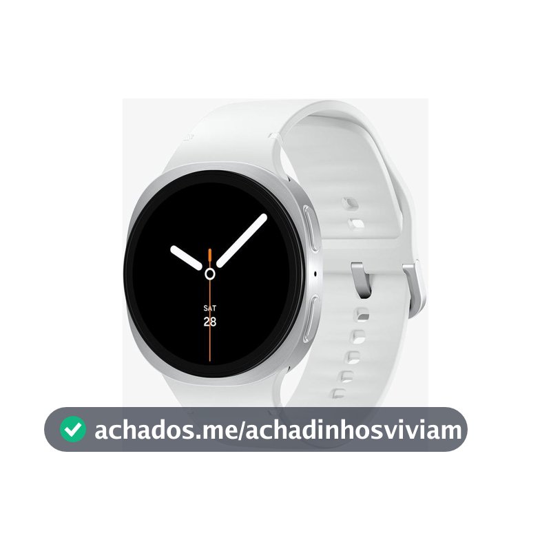 Smartwatch Samsung Galaxy Watch8 44mm Branco 32GB Bluetooth LTE - Galaxy Watch 8 - Magazine Dgbrpromo
