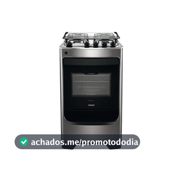 Fogão a Gás de Piso 4 Bocas com Acendimento Automático Consul - CFO4NAR