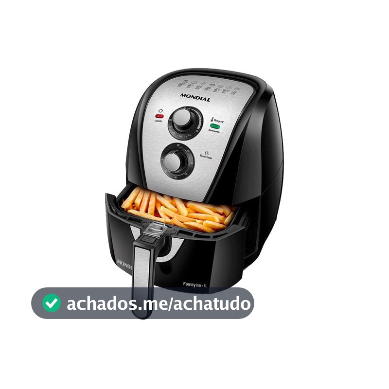 Fritadeira Sem Óleo Air Fryer 4 Litros AFN-40-BI Mondial