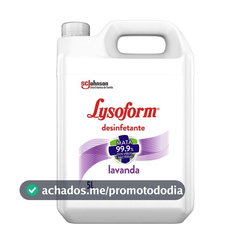Desinfetante Líquido Lysoform Lavanda 5L