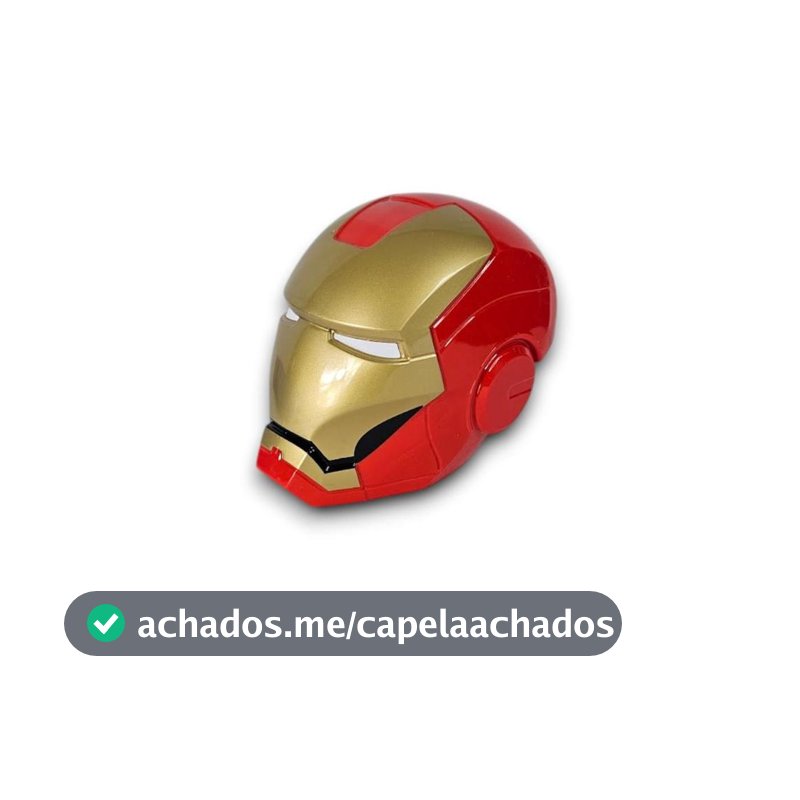 Luminária Capacete Homem De Ferro Marvel Geek Coleção - Tenda Medieval - Bonecos - Magazine Auchados