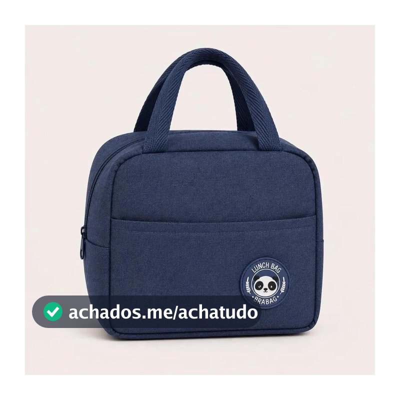 Bolsa Térmica Marmita Lancheira Fitness Trabalho Academia