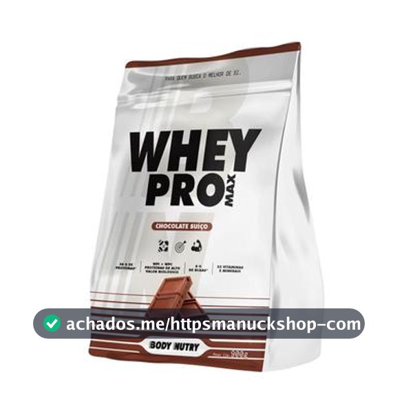 Whey Pro Protein 900g Isolado e Concentrado WPI + WPC 36 g de proteínas 8g BCAAs  Body Nutry - Whey Protein