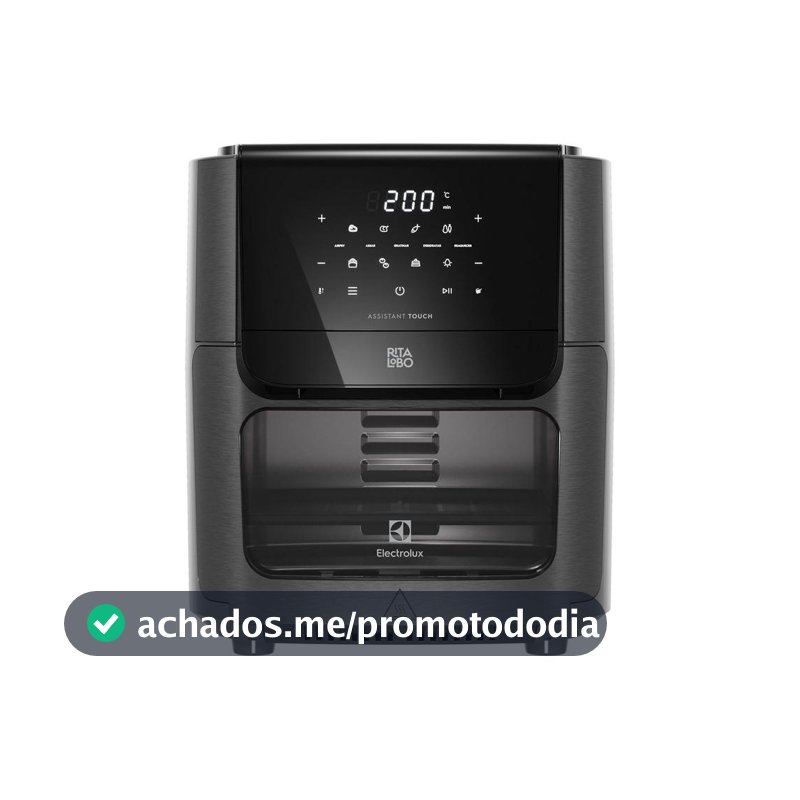 Air Fryer Electrolux Rita Lobo EAF85 Grafite 12L 5311AABR201