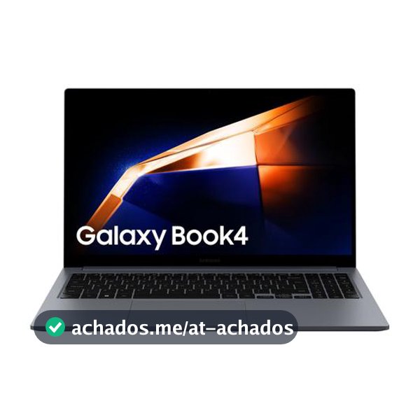 Notebook Samsung Galaxy Book4 Intel Core i5 8GB RAM SSD 512GB 15,6" Full HD Windows 11 NP750XGJ-KG3BR - Notebook Samsung