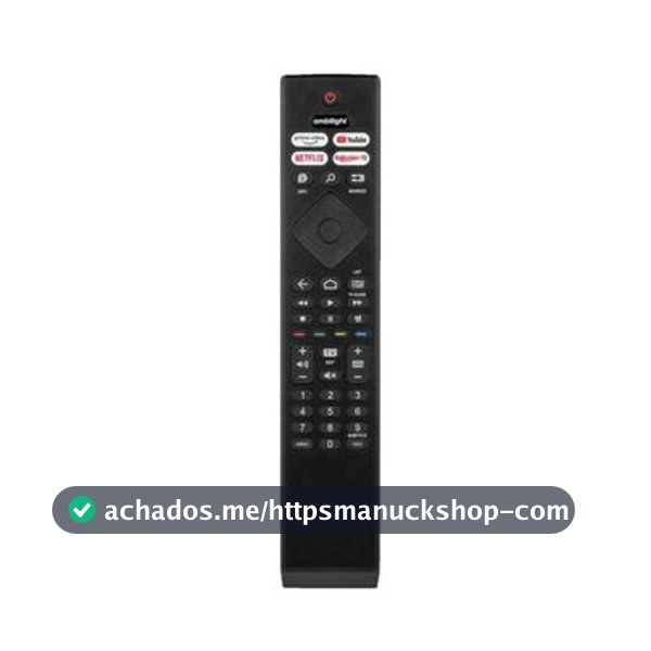 Controle remoto tv philips smart tv ambilight -7359 - LELONG