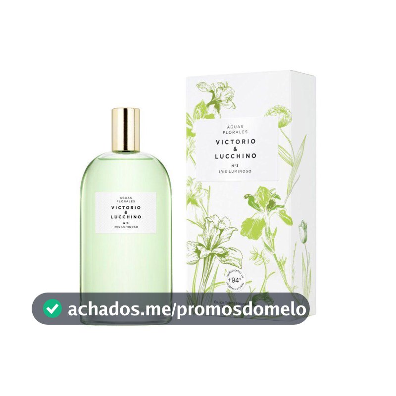 Perfume Victorio &amp; Lucchino Aguas Florales Iris Luminoso Feminino Eau de Toilette 150ml