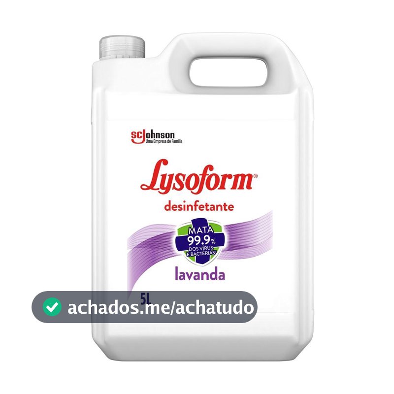 Desinfetante Líquido Lysoform Lavanda 5L