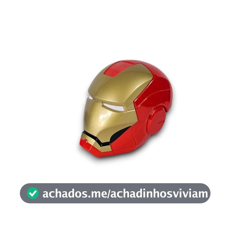 Luminária Capacete Homem De Ferro Marvel Geek Coleção - Tenda Medieval - Bonecos - Magazine Auchados