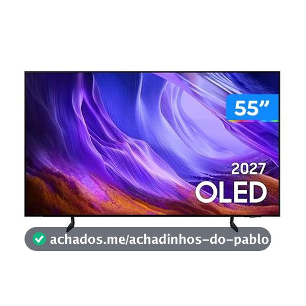 Smart TV 55" Samsung 4K UHD OLED S85H One UI Tizen QN55S85HAEXZD 2027