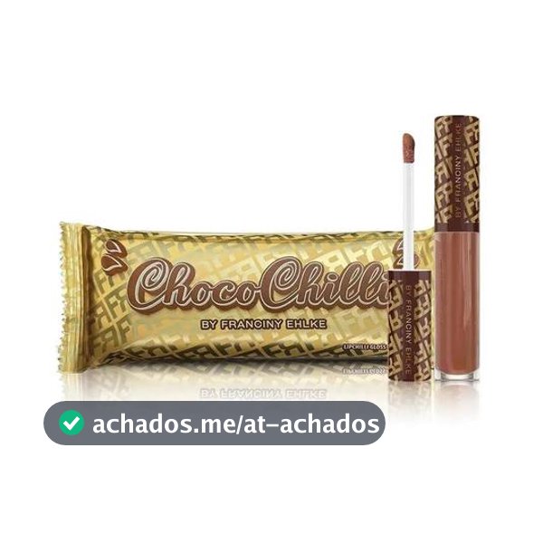 Chocochilli Gloss Fran By Franciny Ehlke Acabamento Brilhante Chocolate Catálogo - Gloss e Brilho Labial
