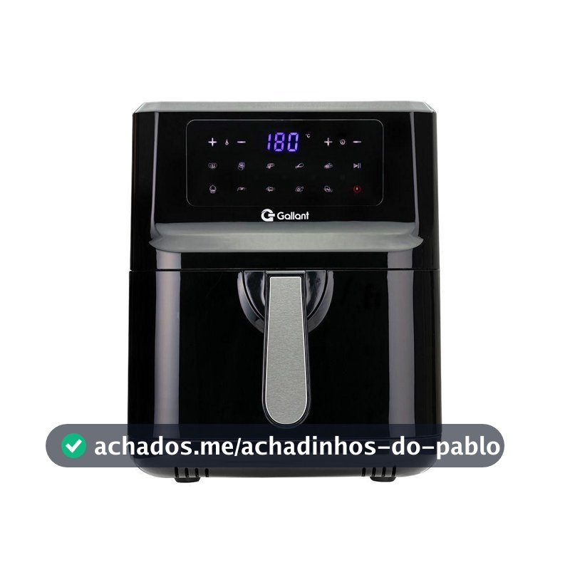 Fritadeira Air Fryer Gallant GFE05 Digital Family Sem Óleo 5L 1400w 127v