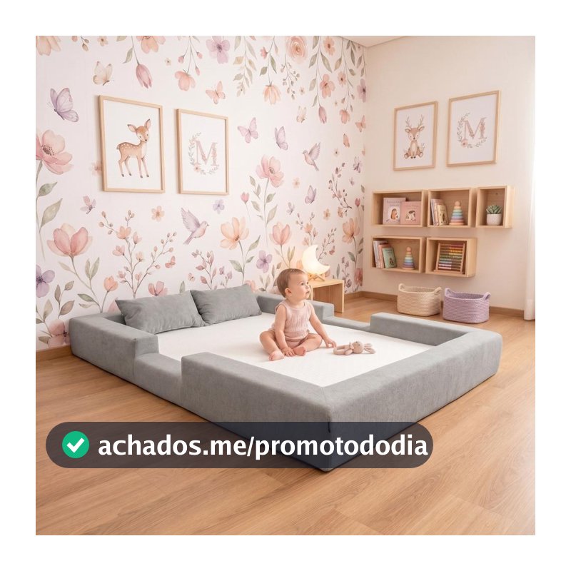 Cama Montessoriana Casal Ninho 100 Espuma Keiko - Keiko Colchões - Cama de Casal