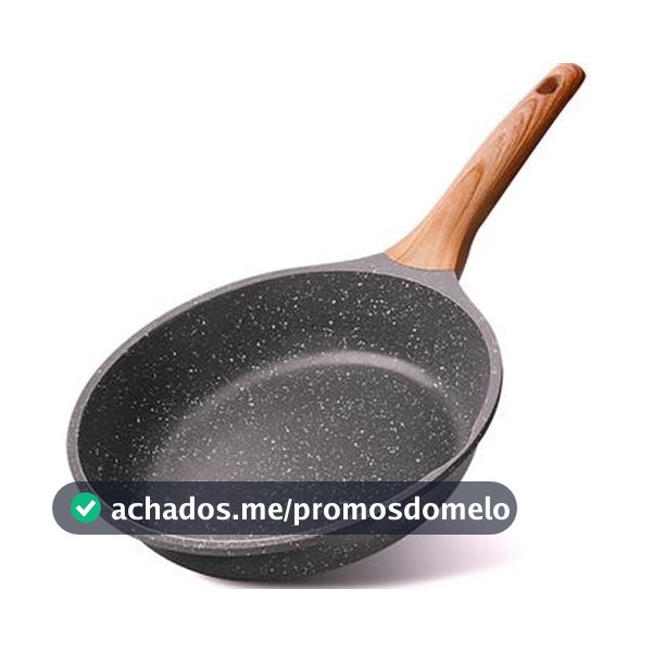 Frigideira Panela De Cerâmica Indução Magnética Ou Gás Compacta Com Cabo Ergonômico Linha Premium - MALIBU - Frigideira - Magazine Luiza