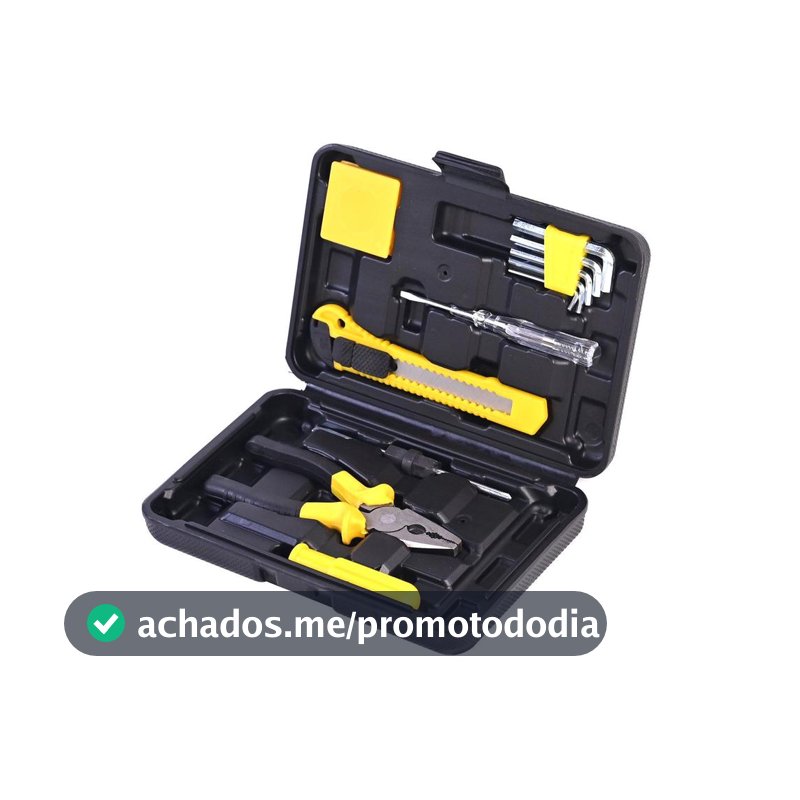 Kit Ferramentas Titanium Platina 11 Peças 06816 com Maleta