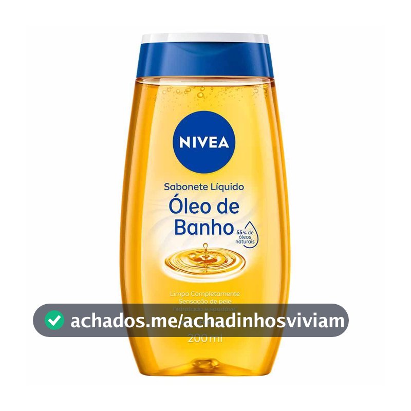 NIVEA Sabonete Líquido Óleo de Banho