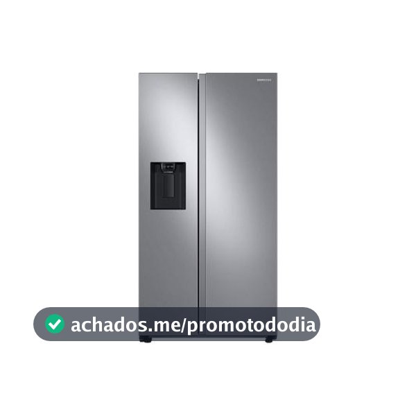 Geladeira/Refrigerador Samsung Frost Free Side by Side 628L com Dispenser de Água e Gelo RS60T5200S9