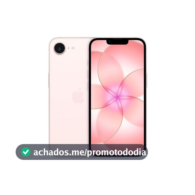 Apple iPhone 17e 256GB Rosa-pálido 6,1" 48MP iOS 5G - iPhone 17e - Magazine Sacafarelli