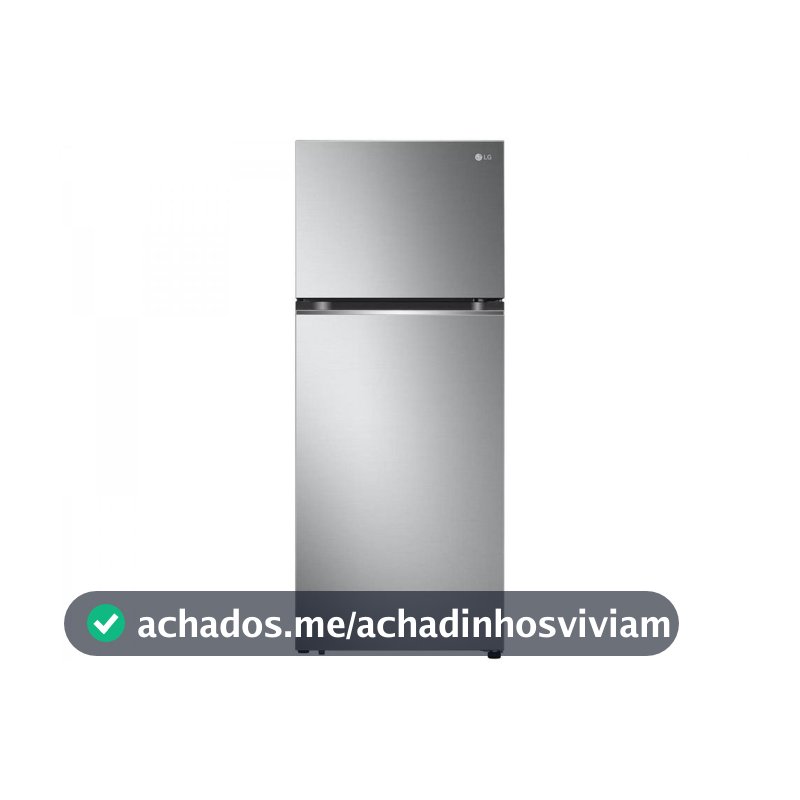 Geladeira/Refrigerador LG Frost Free 395L Duplex GN-B392PLM2 Compressor Inverter