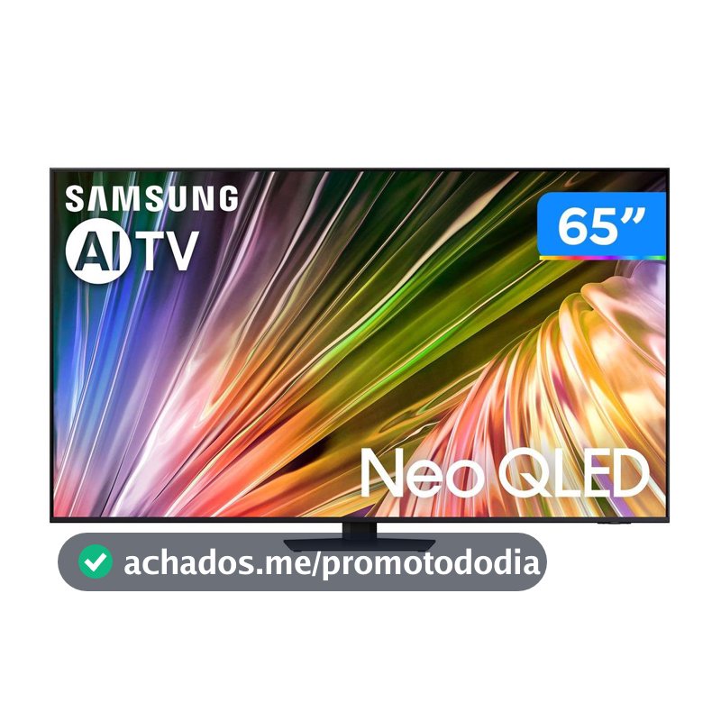 Smart TV 65" 4K UHD Neo QLED Samsung 65QN85D 120Hz Wi-Fi Bluetooth - TVs - Magazine Cacaprom0