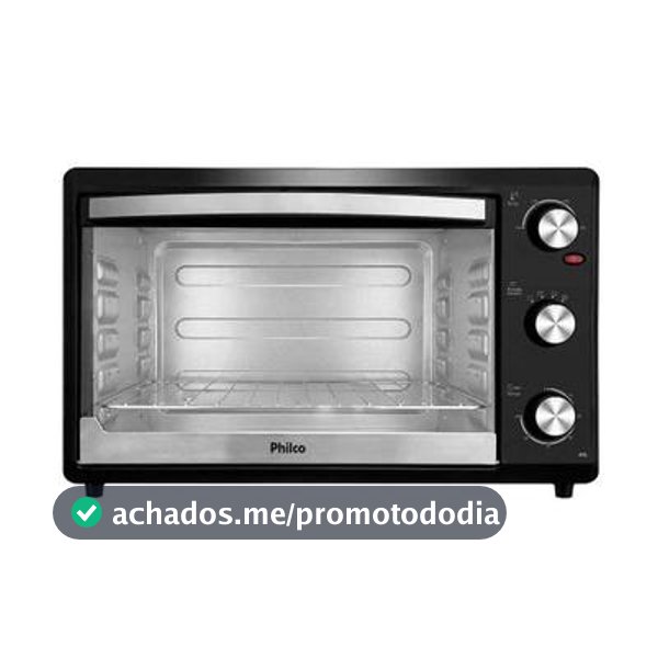 Forno Elétrico Philco PFE44P Dupla Resistência 44L - Forno Elétrico