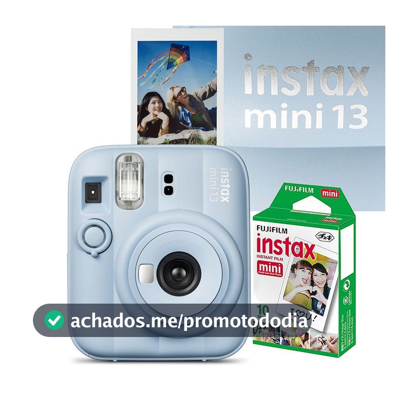 Camera Instax Mini 13 Com Filme 10 Fotos