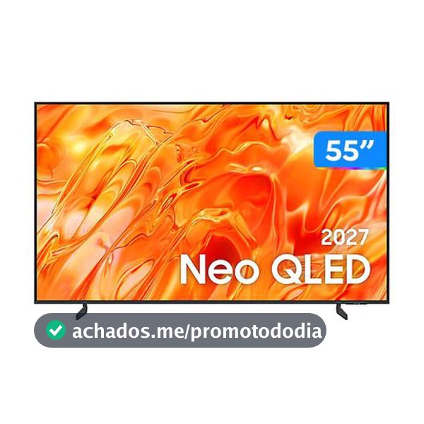 Smart TV 55" Samsung 4K UHD Neo QLED One UI Tizen QN55QN70HAGXZD 2027 - TVs