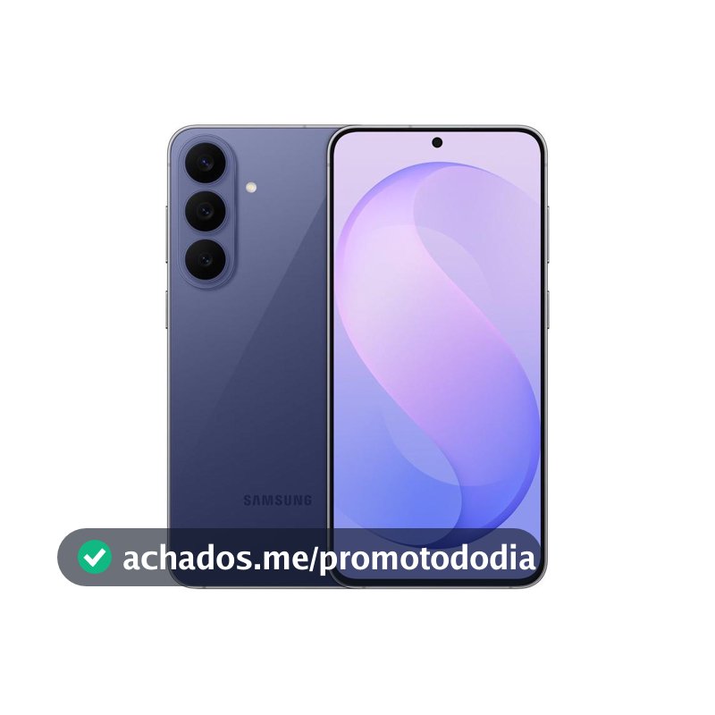 Smartphone Samsung Galaxy S26 FE 128GB 5G 8GB RAM Azul Cobalto 6,7" Câm. Tripla + Selfie 12MP